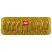 Портативная акустика JBL Flip 5, 20 Вт, желтый