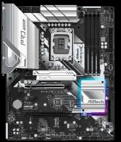 Материнская плата Asrock Z790 PRO RS/D4 Soc-1700 Intel Z790 4xDDR4 ATX AC`97 8ch(7.1) 2.5Gg RAID+HDMI+DP