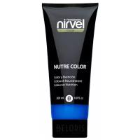 Nirvel Nutri Color Гель-маска для волос Klein Blue ультрамарин, 200 мл