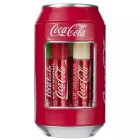 Набор LIP SMACKER Бальзам для губ Coca-Cola Classic Can 6шт по 4 гр /подарочный набор/ детский подарочный набор набор