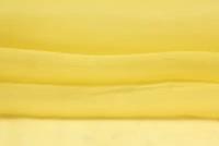 Ткань Шёлковая органза лимонного цвета, ш142см, 0,5 м