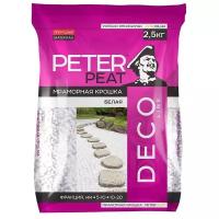 Мраморная крошка Peter Peat Deco Line фракция 10-20 мм 2.5 кг светло-серый