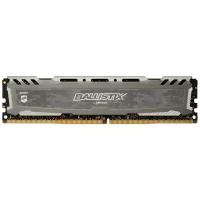 Оперативная память Crucial Ballistix Sport LT 8 ГБ DDR4 2666 МГц DIMM CL16 BLS8G4D26BFSBK