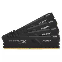 Оперативная память HyperX Fury 64 ГБ (16 ГБ x 4 шт.) DDR4 2666 МГц DIMM CL16 HX426C16FB3K4/64