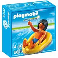 Набор с элементами конструктора Playmobil Summer Fun 6676 Лодка для рафтинга