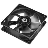 Вентилятор 80x80x25 ID-Cooling NO-8025-SD, 3pin, черный, 2000об/мин, BOX