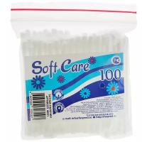 Ватные палочки Soft Care, 200 шт. в стакане 2323356