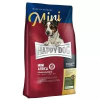 Happy Dog Supreme Sensible Mini Africa Сухой корм для собак мелких пород, с мясом страуса и картофель 1 кг