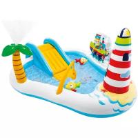 Детский надувной игровой центр Intex 57162NP "Fishing Fun Play Center" 218х188х99 см 3+