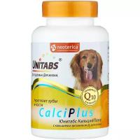 Добавка Юнитабс КальцийПлюс (CalciPlus Q10) с кальцием и витамином D для собак, 100 таб