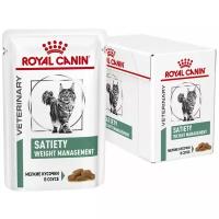 Пауч Royal Canin Satiety Weight Management Feline для кошек контроль веса 12х0,085 кг