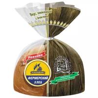 КАРАВАЙ Хлеб Фермерский, пшенично-ржаная мука, цельнозерновой, в нарезке
