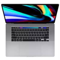 16" Ноутбук Apple MacBook Pro 16 Late 2019 3072x1920, Intel Core i9 2.3 ГГц, RAM 16 ГБ, DDR4, SSD 1 ТБ, AMD Radeon Pro 5500M, macOS, MVVK2LL/A, серый космос, английская раскладка