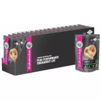 Eukanuba Dog пауч для взрослых собак (кусочки в соусе) Говядина, 100 г. упаковка 24 шт