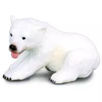 Фигурка Collecta Медвежонок полярного медведя, сидячий, S 88216