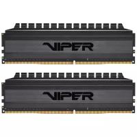 Оперативная память Patriot Memory VIPER 4 BLACKOUT 8 ГБ (4 ГБ x 2 шт.) DDR4 3200 МГц DIMM CL16 PVB48G320C6K