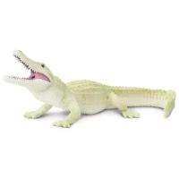 Фигурка животного Safari Ltd Американский аллигатор-альбинос, для детей, игрушка коллекционная, 291929