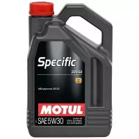 Моторное масло Motul Specific MB 229.52 5W-30 синтетическое 5 л