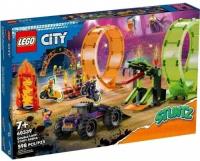 Конструктор LEGO City 60339 Арена для трюков с двойной петлей