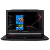 Ноутбук Acer Predator Helios 300 PH315-51 (1920x1080, Intel Core i7 2.2 ГГц, RAM 16 ГБ, SSD 128 ГБ, HDD 1000 ГБ, GeForce GTX 1060, Win10 Home)