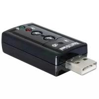 Внешняя звуковая карта Delock 61645 USB Sound Adapter 7.1