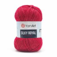 Пряжа для вязания YarnArt 'Silky Royal', 50г, 140м (35% шелковая вискоза, 65% шерсть мериноса) (433 красный), 5 мотков