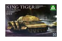 2096 Takom Немецкий тяжёлый танк King Tiger раннего производсва (1:35)