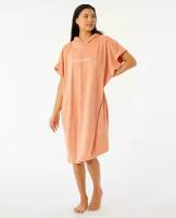 Полотенце-пончо; Ж; SCRIPT HOODED TOWEL; цвет 8033 DUSTY CORAL; размер TU