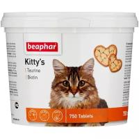 BEAPHAR KITTY`S TAURINE BIOTIN витаминизированное лакомство с таурином и биотином для кошек уп. 750 таблеток (1 шт)