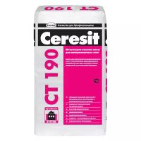 Строительная смесь Ceresit CT 190 18 л 25 кг серый