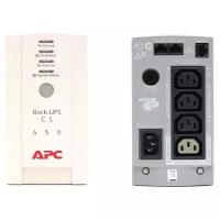 Источник бесперебойного питания APC Schneider Electric Back-UPS CS 650VA 230W BK650EI