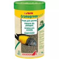 Корм для растительноядных цихлид Sera Granugreen в гранулах, 250 мл, 135 гр