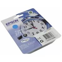 Картридж Epson T2712, 1100 стр, голубой