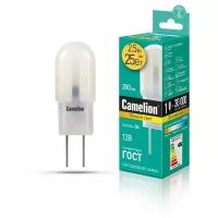 Лампа светодиодная Camelion, LED2.5-JC-SL/830/G4 G4, JC, 2.5Вт, 3000К