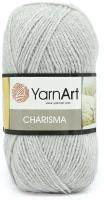 Пряжа YarnArt Charisma Ярнарт Харизма Полушерсть, 282 светло серый, 100 г 200 м, смесовая 80% шерсть 20% акрил, 1 шт