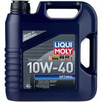 Моторное масло LIQUI MOLY Optimal 10W-40, 4л