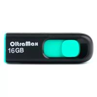 Флешка OltraMax 250 16 ГБ, turquoise