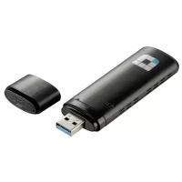 Wi-Fi адаптер D-Link DWA-182/RU/C1C Wi-Fi 5 (802.11ac) USB 3.0