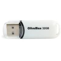 Флешка OltraMax 230 32 ГБ, white