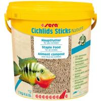 Корм для цихлид в палочках Sera CICHLIDs Sticks 10 л 2 кг (ведро) (S0220)