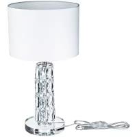 Лампа декоративная MAYTONI Talento DIA008TL-01CH, E27, 40 Вт, цвет арматуры: серебристый, цвет плафона/абажура: белый