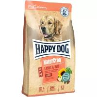 Сухой корм для собак Happy Dog NaturCroq, при чувствительном пищеварении, лосось, с рисом 12 кг (для мелких пород)