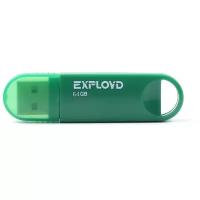 Флешка USB 2.0 Exployd 64 ГБ 570 ( EX-64GB-570-Green )