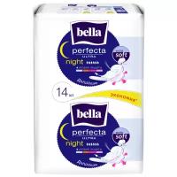 Bella прокладки Perfecta ultra night extra soft, 6 капель