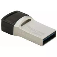 Флешка USB 32Gb Transcend JetFlash 890 TS32GJF890S серебристый