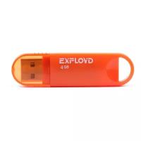 USB флэш-накопитель (EXPLOYD 4GB-570-оранжевый)