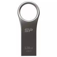 USB Flash Silicon-Power Jewel J80 128GB (серебристый)