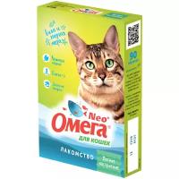 Пищевая добавка Омега Neo + Мятное настроение для кошек, 90 таб