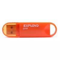 Флешка USB 2.0 Exployd 64 ГБ 570 ( EX-64GB-570-Orange )