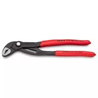 KNIPEX COBRA Клещи переставные с фиксатором, 50 мм/2 дюйма, под ключ 46 мм, L-250 мм, серые